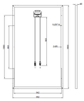 Load image into Gallery viewer, GBP245P-60 | Replacement panel for IM60D2-245-T12B50J
