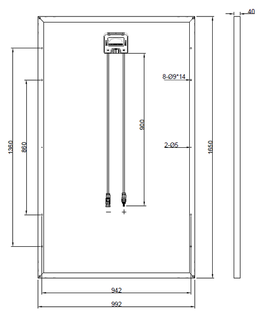 Ersatzpanel für IM60D3-255