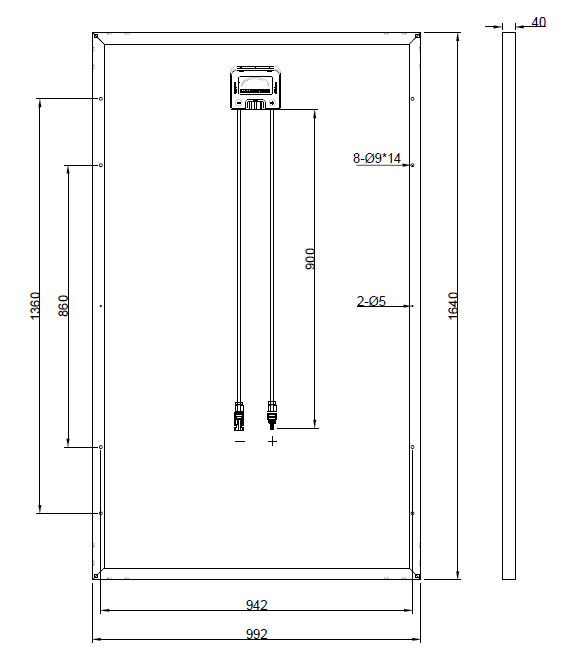 GBP250P-60PND | Replacement panel for JC250M-24Bb