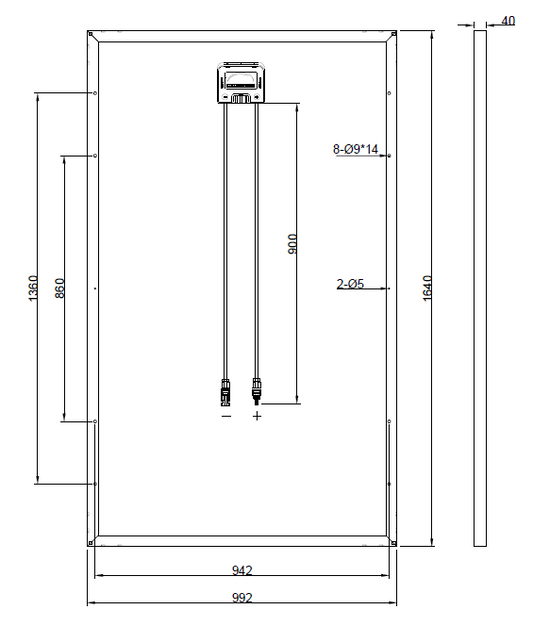 Ersatzpanel für JC250M-24Bb