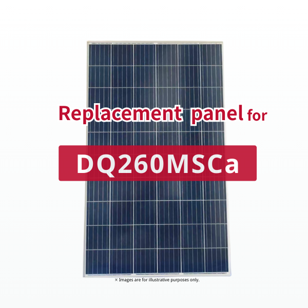GBP260P-60PA | Replacement panel for DQ260MSCa