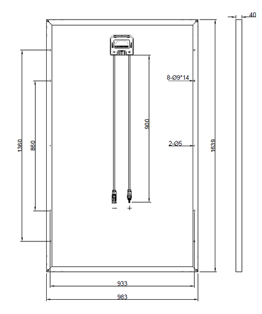 GBP260P-60PA | Ersatzpanel für PM260P00