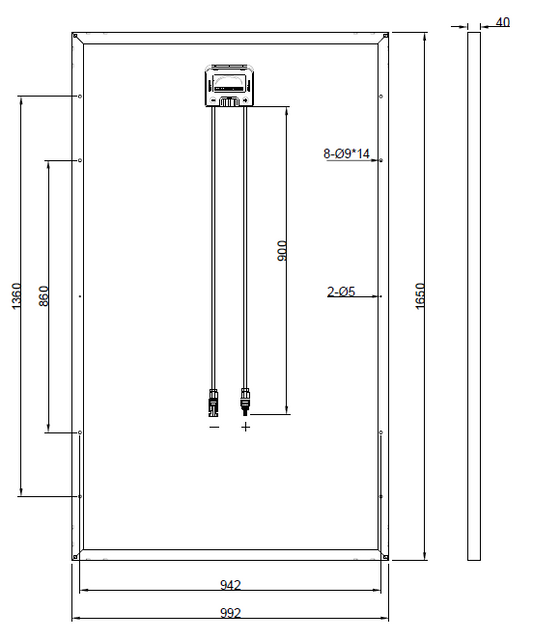 GBP245P-60 | Ersatzpanel für SR156P-245T5