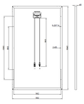 Afbeelding laden in galerijweergave, GBP260P-60PA | Vervangingspaneel voor SK6610M-260
