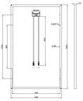 Load image into Gallery viewer, GBP280G1-M | Replacement panel for WST-280M6
