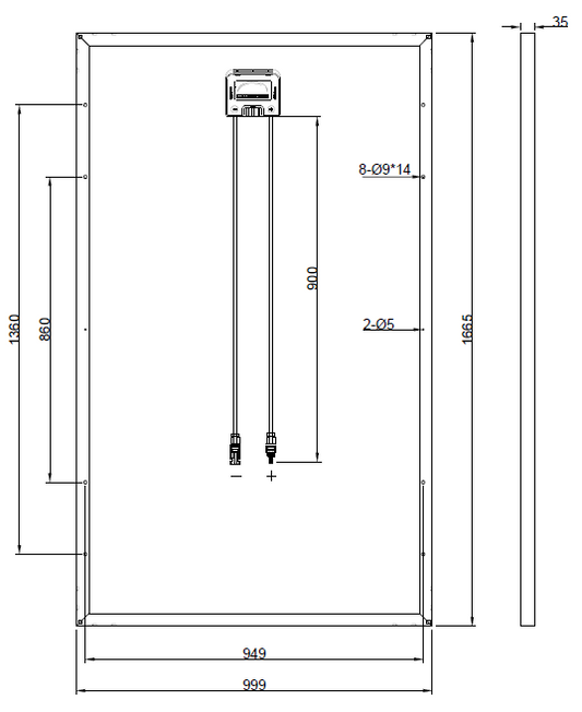 GBP280G1-M | Ersatzpanel für WST-280M6