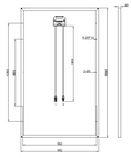 Load image into Gallery viewer, GBP265P-60PS | Replacement panel for EP156M60-265W
