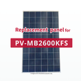 Cargar la imagen en la vista de la galería, GBP260P-60PA | Panel de reemplazo para PV-MB2600KFS
