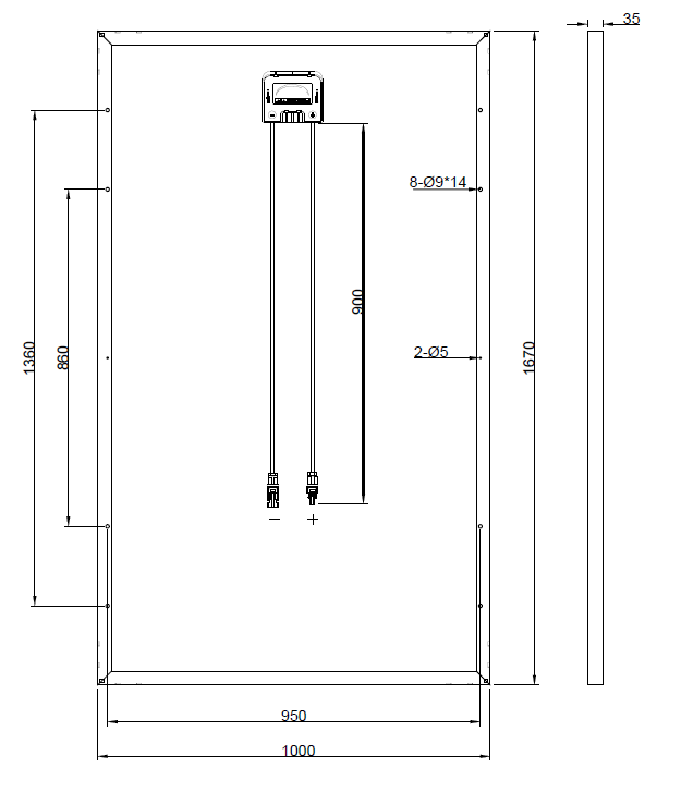 GBP310G1-M | Replacement panel for Q.PEAK-G4.4 310