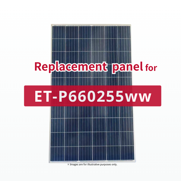 GBP255PA-P | Ersatzpanel für ET-P660255ww