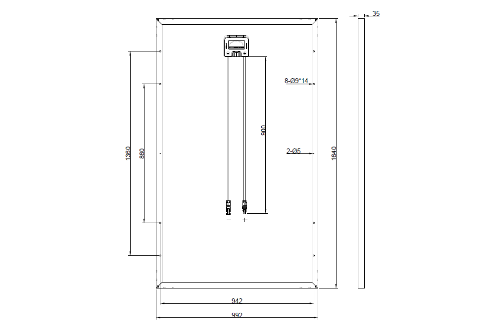 GBP260P-60PA | Replacement panel for SECJ-6P-60-260