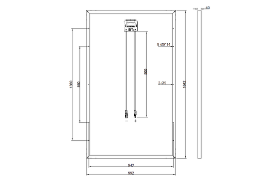GBP250P-60PND | Ersatzpanel für TPB156‚˜156-60-P-250