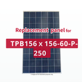 Load image into Gallery viewer, GBP250P-60PND | Replacement panel for TPB156‚˜156-60-P-250

