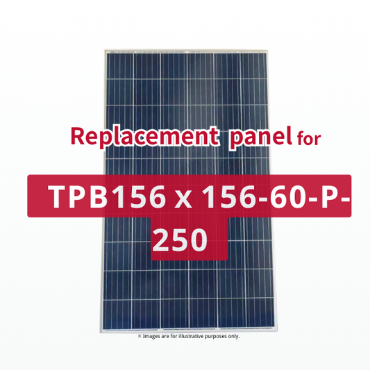 GBP250P-60PND | Ersatzpanel für TPB156‚˜156-60-P-250