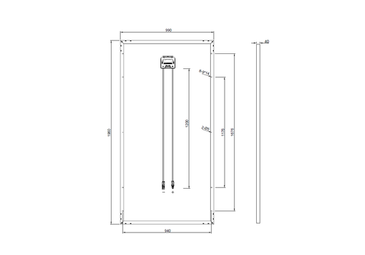 GBP295PA-P | Ersatzpanel für YL295P-35b