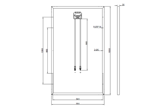 GBP260P-60PA | Ersatzpanel für JAP60S01-260/SC