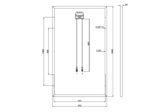 GBP250P-60PND | Ersatzpanel für PS250P-20/U