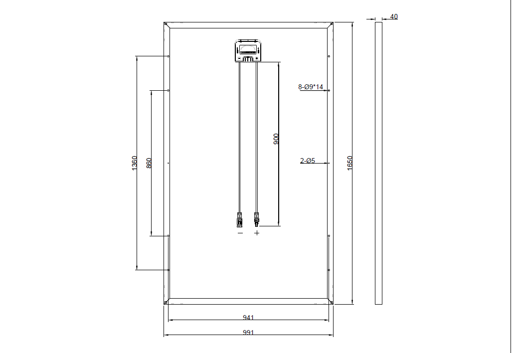 GBP260P-60PA | Replacement panel for WEST60P-2603