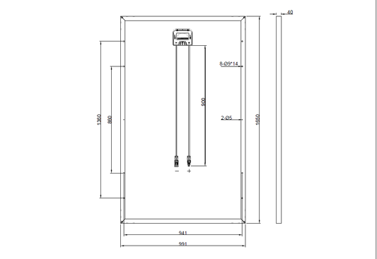 GBP260P-60PA | Ersatzpanel für WEST60P-2603