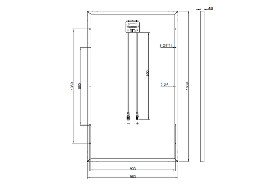 GBP255PA-P | Ersatzpanel für PM245P00_255
