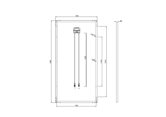 GBP325P-72 | Ersatzpanel für PS325P-24/T