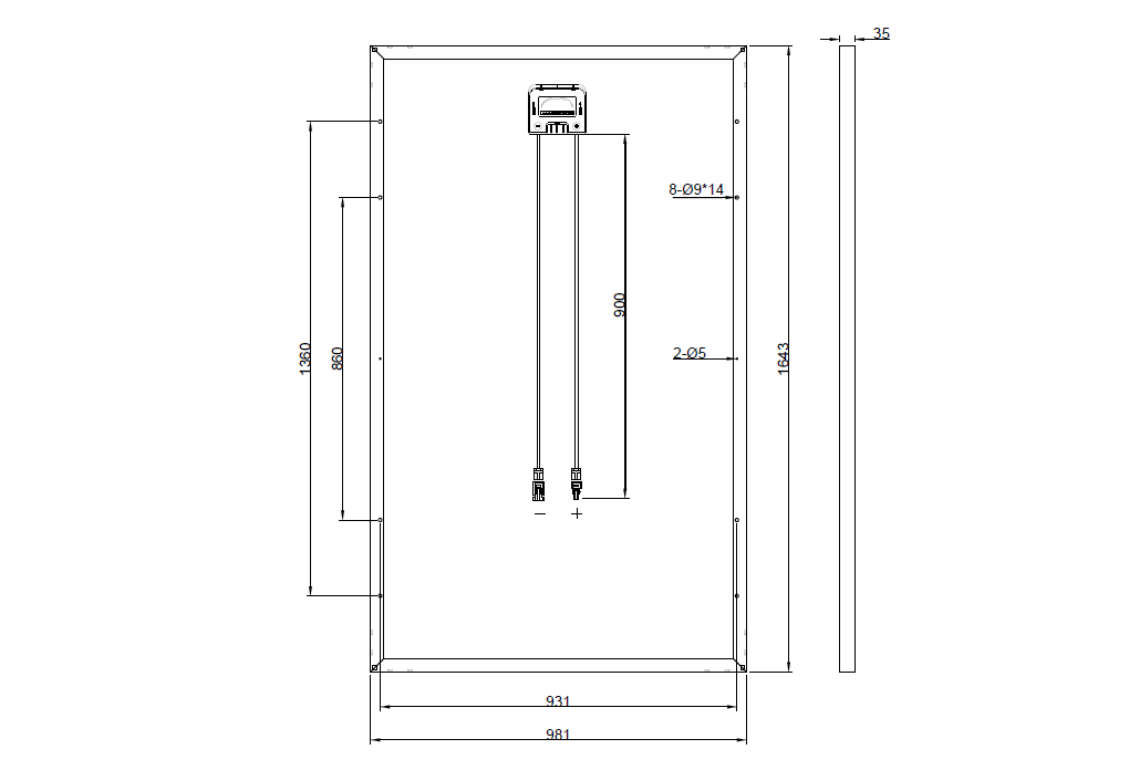 GBP265P-60PS | Replacement panel for PVM S265P