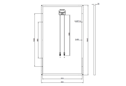GBP265P-60PS | Panel de reemplazo para PVM S265P