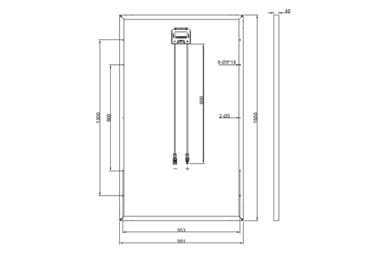 GBP250P-60PND | Ersatzpanel für WEST-60-2503BB