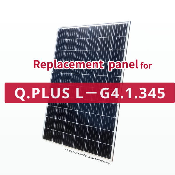 GBP345M-72P | Replacement panel for Q.PLUS L - G4.1.345