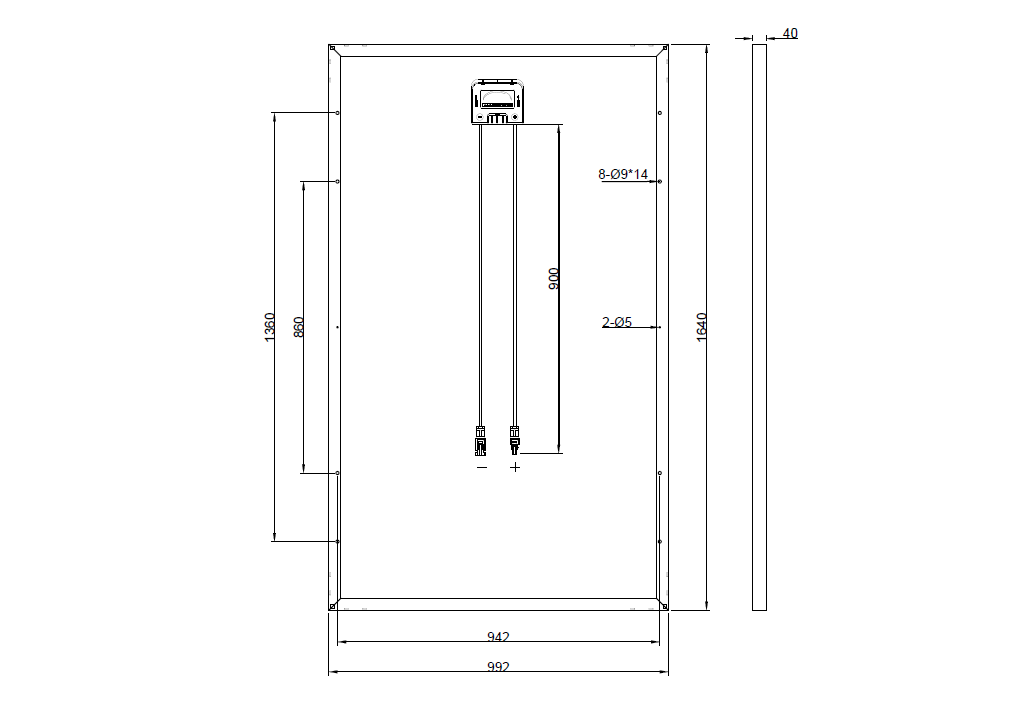GBP250P-60PND | Replacement panel for AC-250P156-60S