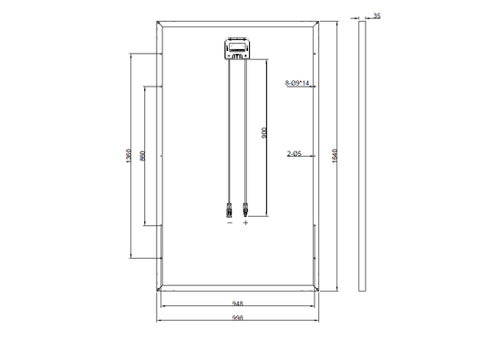 GBP250P-60PND | Ersatzpanel für HiS-M250RG