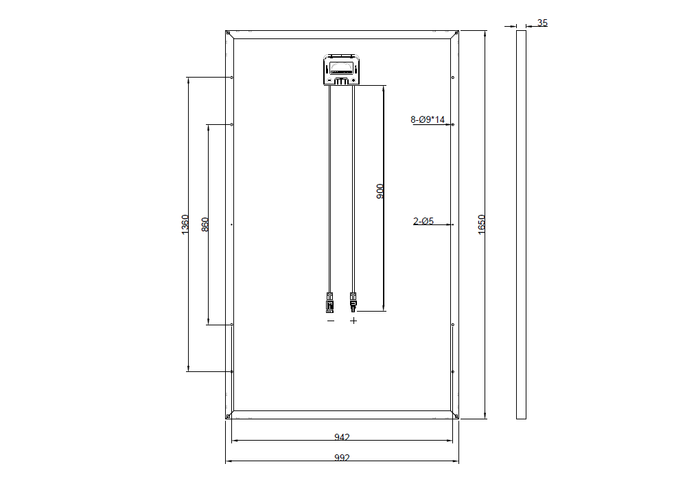 GBP255PA-P | Replacement panel for TSM-255PC05A