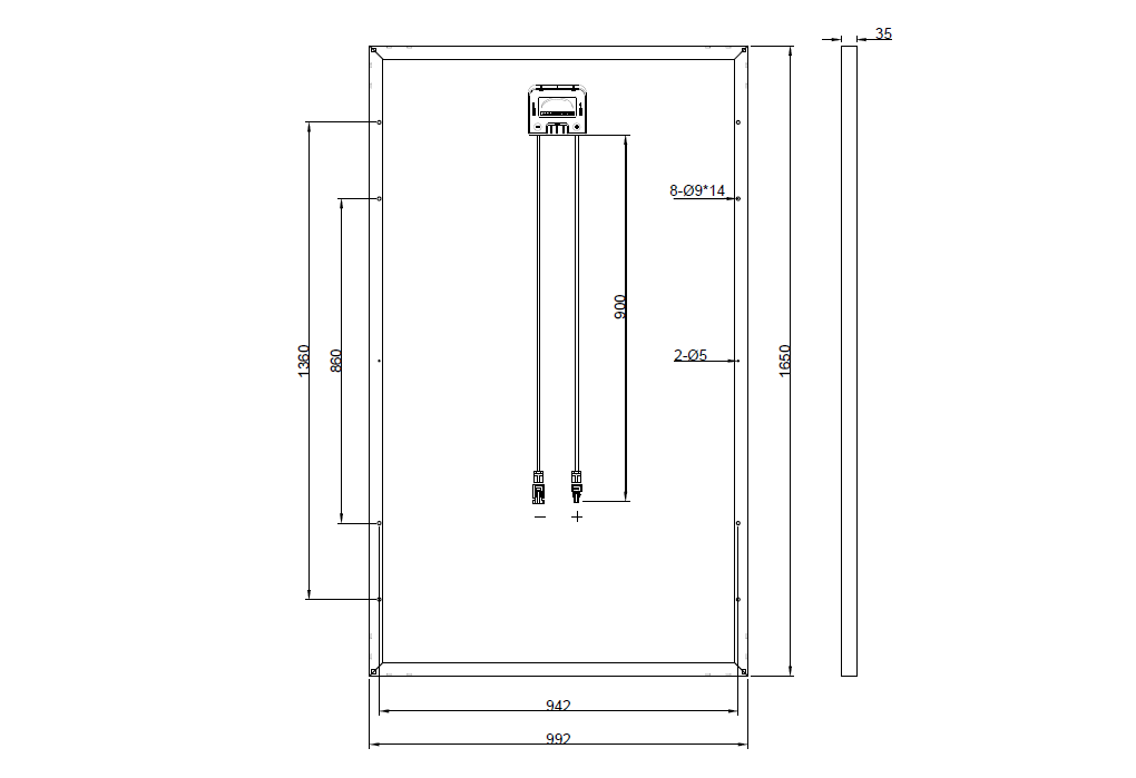 GBP240P-60 | Ersatzpanel für TSM-240PC05