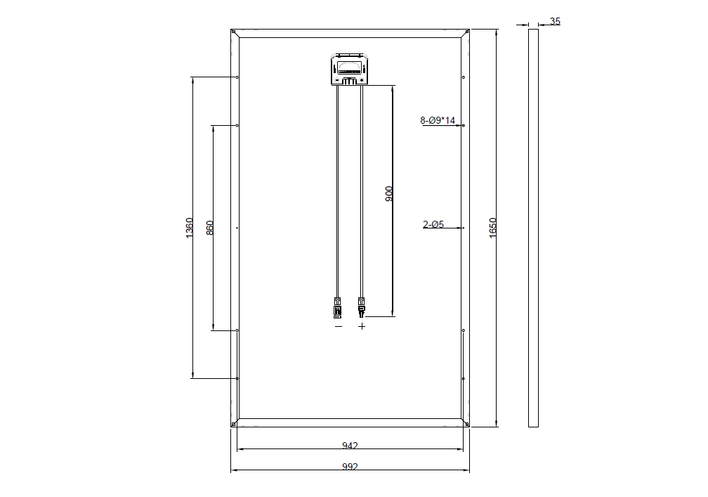 GBP280G1-M | Ersatzpanel für TSM-280DD05A