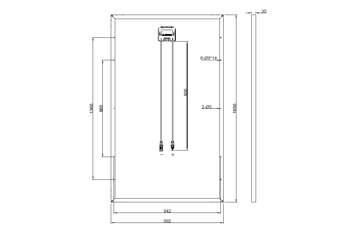 GBP290M2-M | Ersatzpanel für TSM-290DD05A
