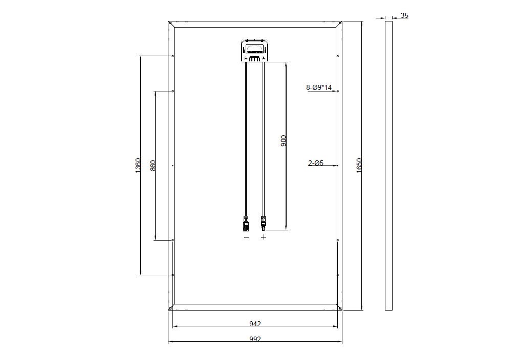 GBP295M-60 | Replacement panel for TSM-295DD05A