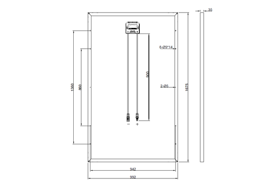 GBP295M-60 | Panneau de remplacement pour TSM-295DE05H