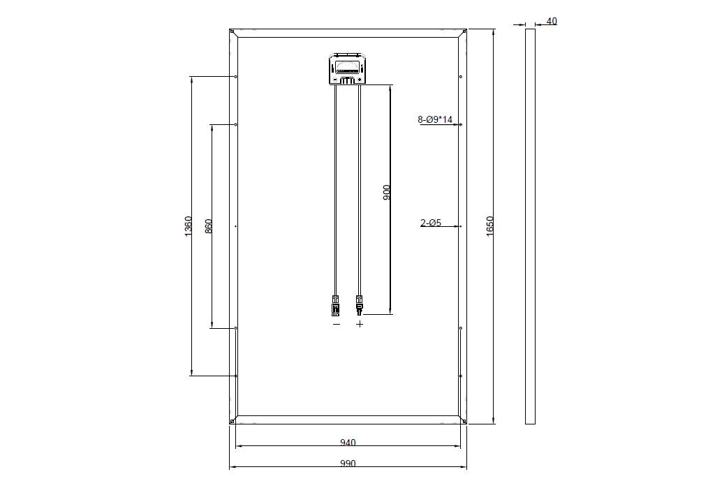 GBP240P-60 | Replacement panel for YL240P-29b