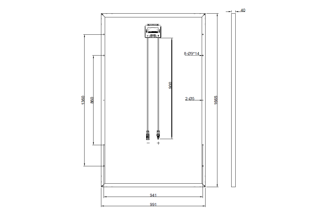 GBP265P-60PS | Replacement panel for REC265PE