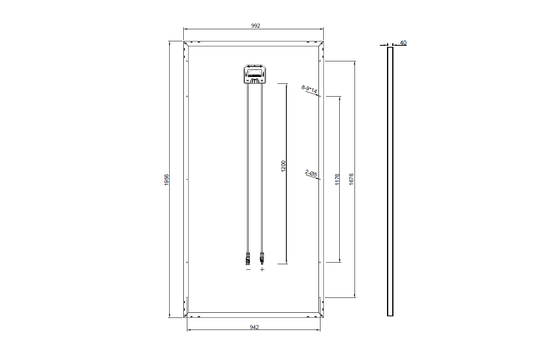 Ersatzpanel für JKM300P-72