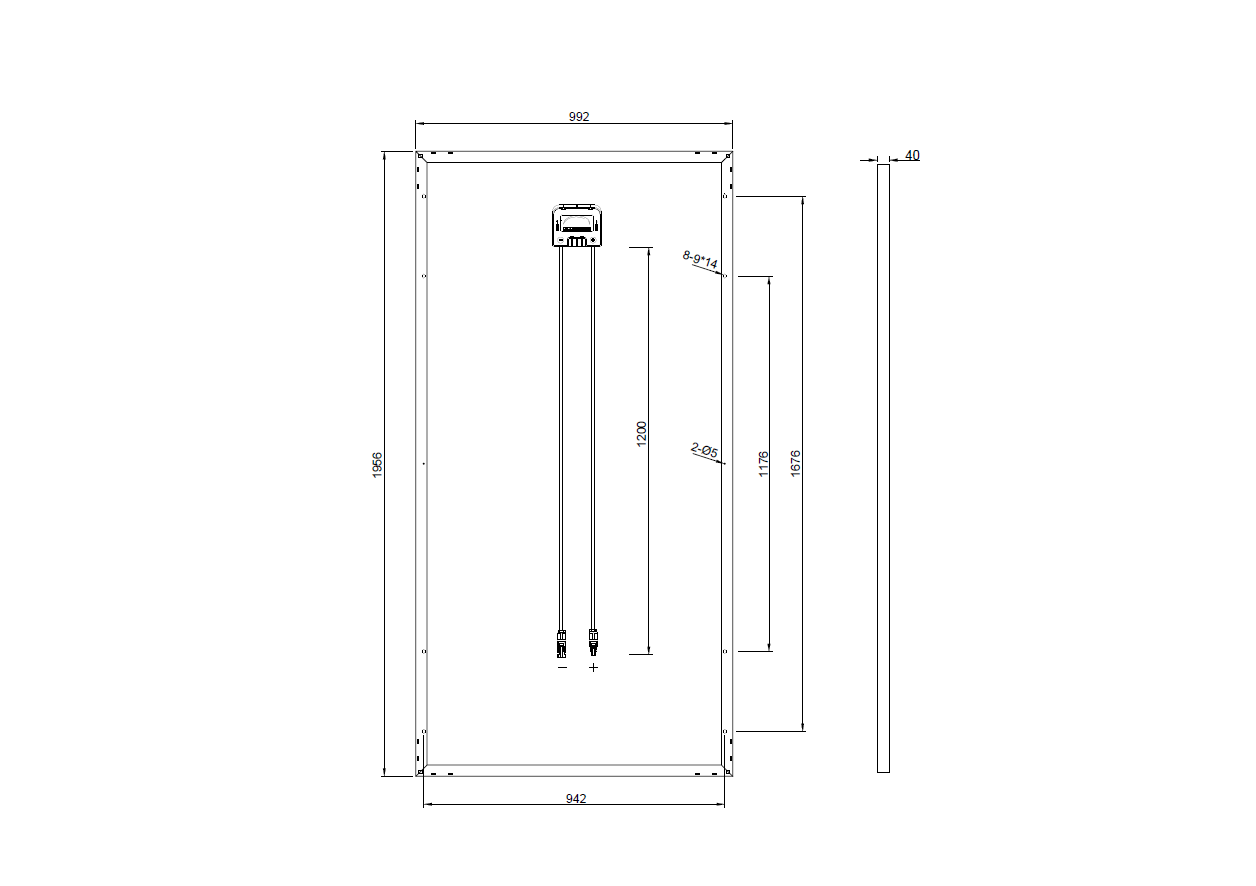 GBP315PA-P | Replacement panel for JKM315PP-72-J