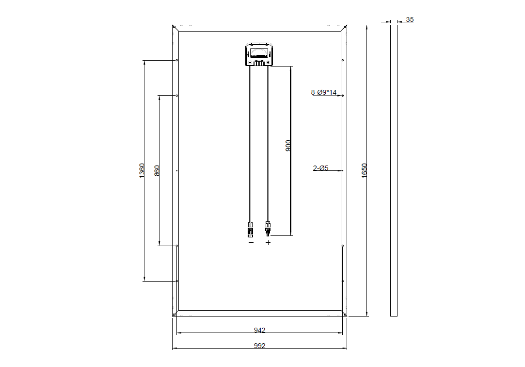 GBP285M-60 | Replacement panel for JKM285M-60