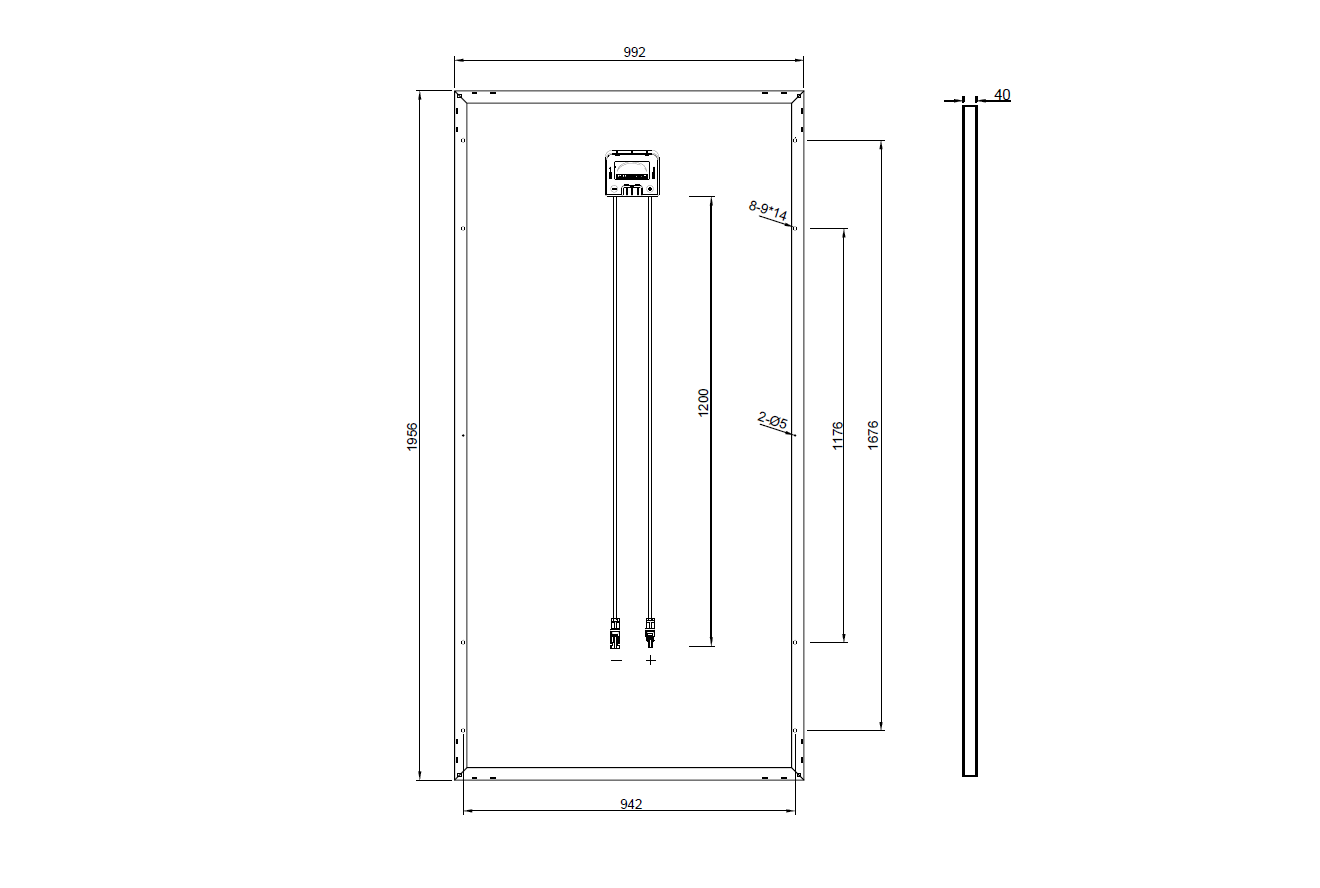 GBP350G1-M | Replacement panel for JKM350M-72-J