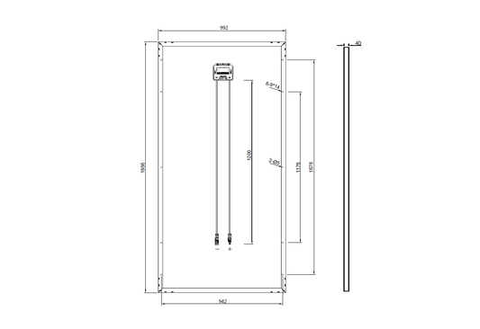 Ersatzpanel für JKM375M-72-J