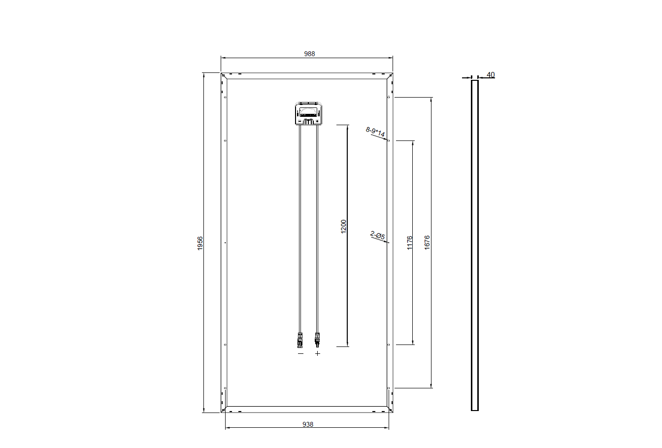 GBP305PA-P | Replacement panel for HSL72P6-PB-1-305
