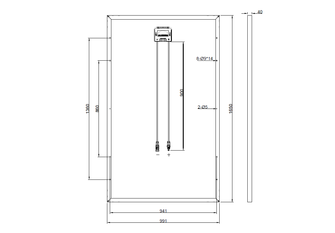 GBP245P-60 | Replacement panel for JAP6-60-245/3BB