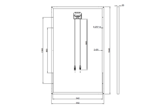 GBP265P-60PS | Ersatzpaneel für PS265P-20U