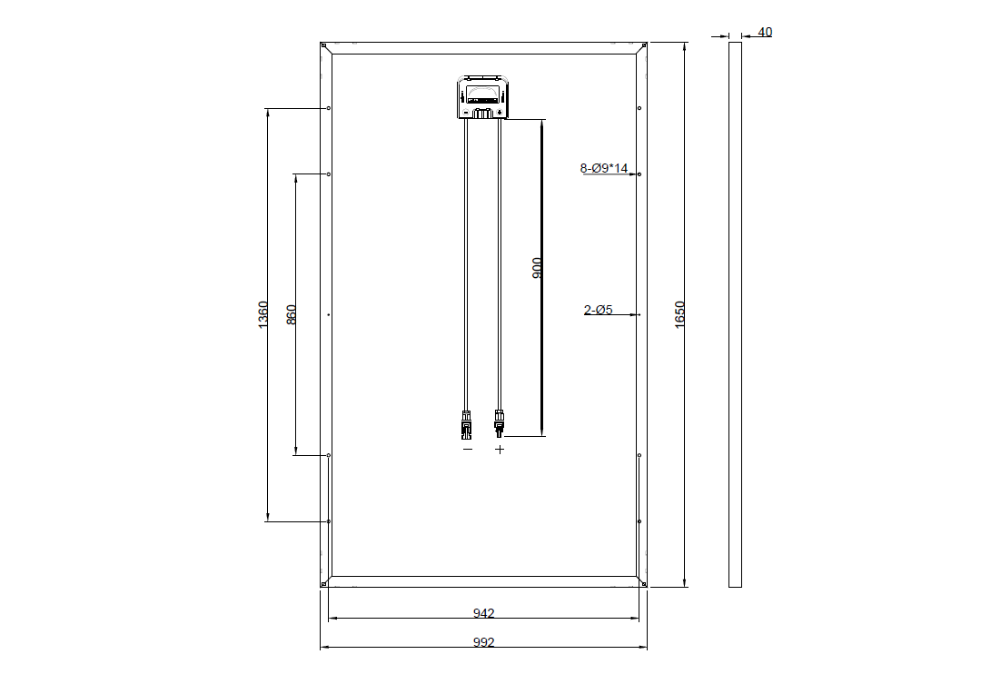 GBP285M-60 | Panneau de remplacement pour CS6K-285M
